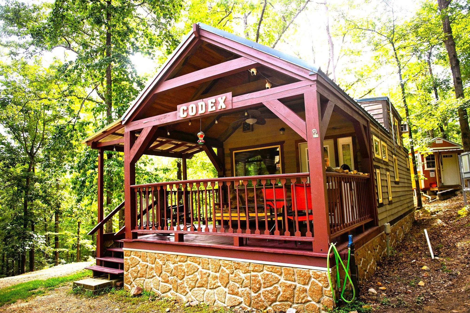 The Codex - Parker Creek Bend Cabins Murfreesboro Dış mekan fotoğraf