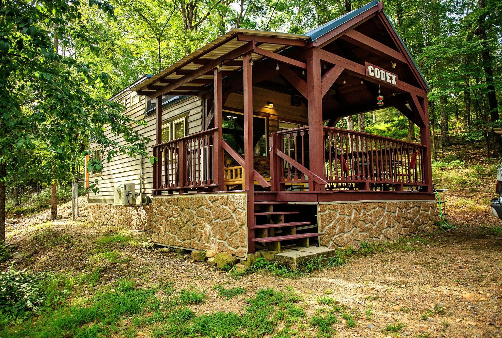 The Codex - Parker Creek Bend Cabins Murfreesboro Dış mekan fotoğraf