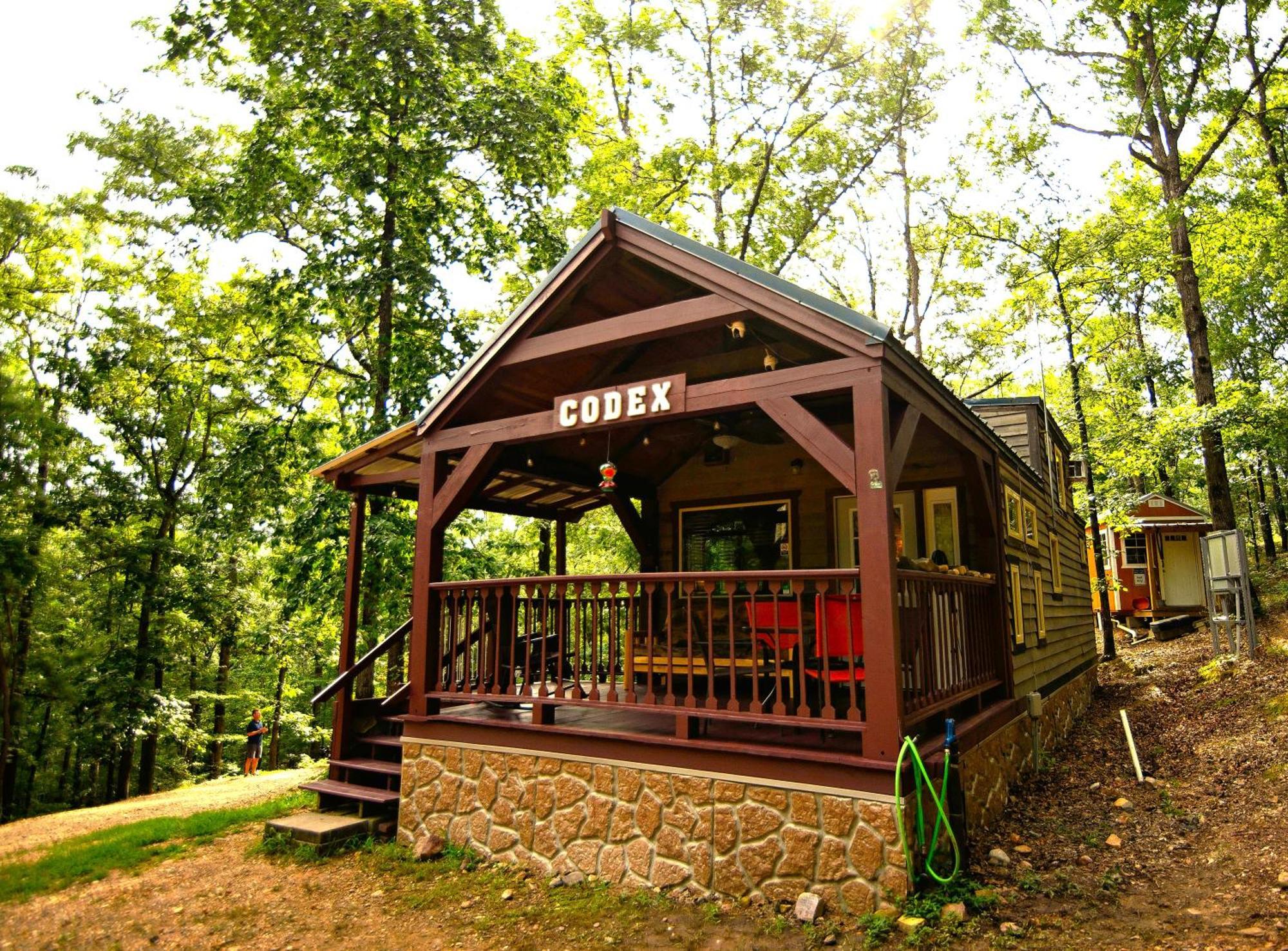 The Codex - Parker Creek Bend Cabins Murfreesboro Dış mekan fotoğraf